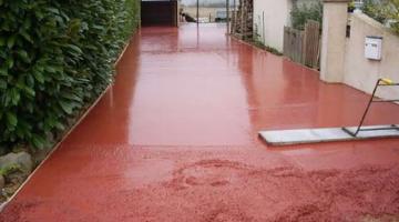 Concretos coloreados